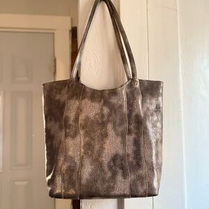 Sondra Roberts Shimmering Brown Tote